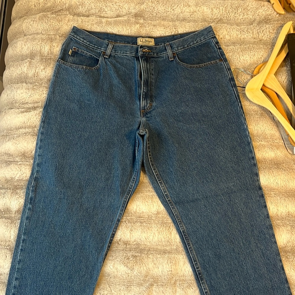 Vintage 1990s LL Bean Men’s Denim Jeans 38x29